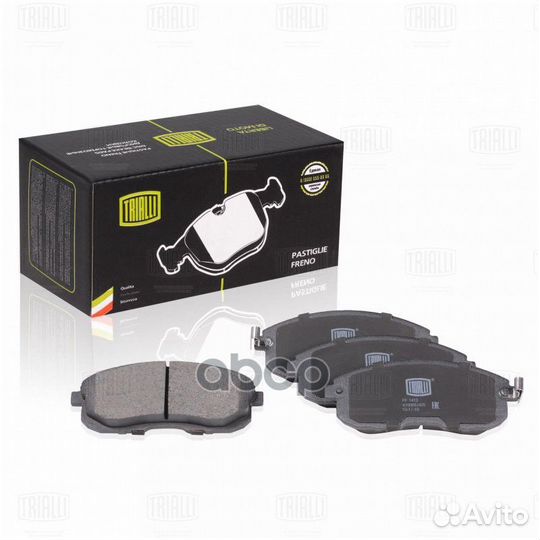 Колодки тормозные дисковые перед nissan JUK