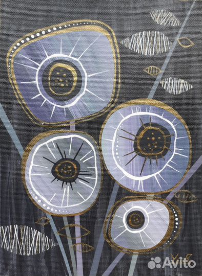 Картина абстракция