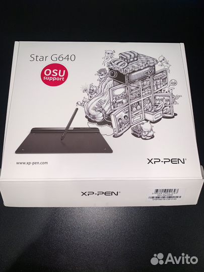 Графический планшет xp pen star g640