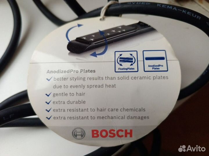 Утюжок для волос bosch