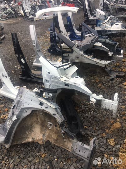 Лонжерон передний правый четверть Kia Hyundai