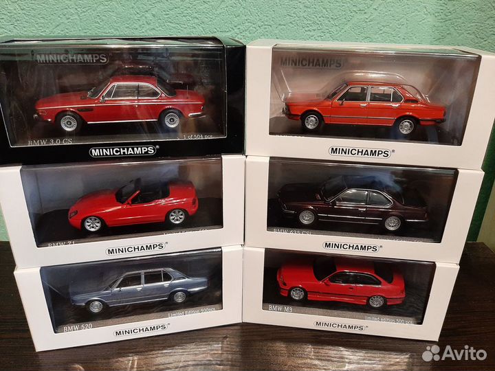 Модели BMW (Minichamps IXO Kyosho) 1/43