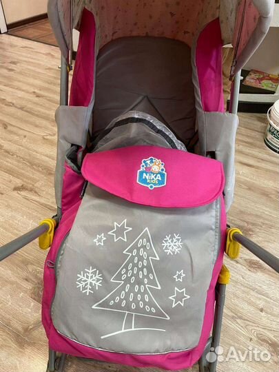 Детские санки коляска