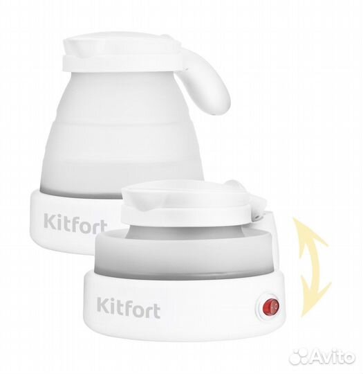 Чайник складной дорожный Кitfort Белый