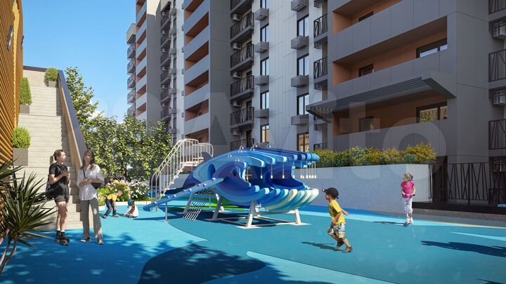 2-к. квартира, 61,2 м², 4/10 эт.