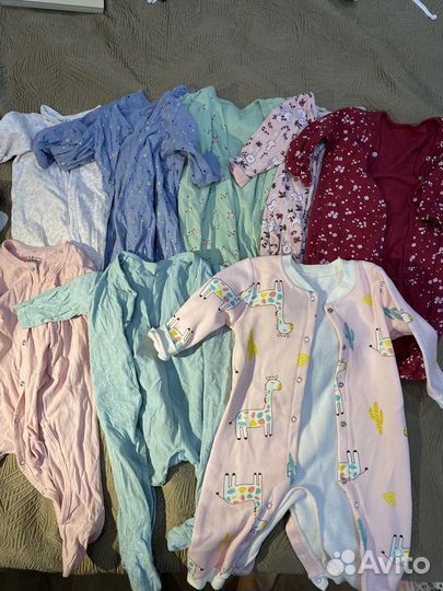 Детские вещи пакетом от 0 до года