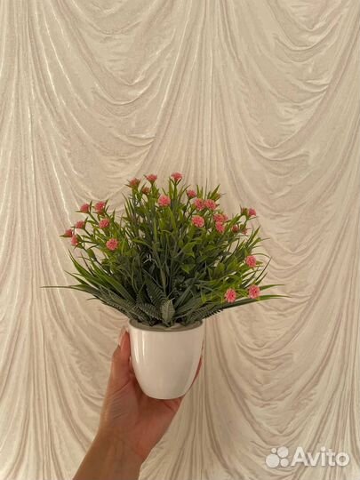 Цветочная композиция розовый