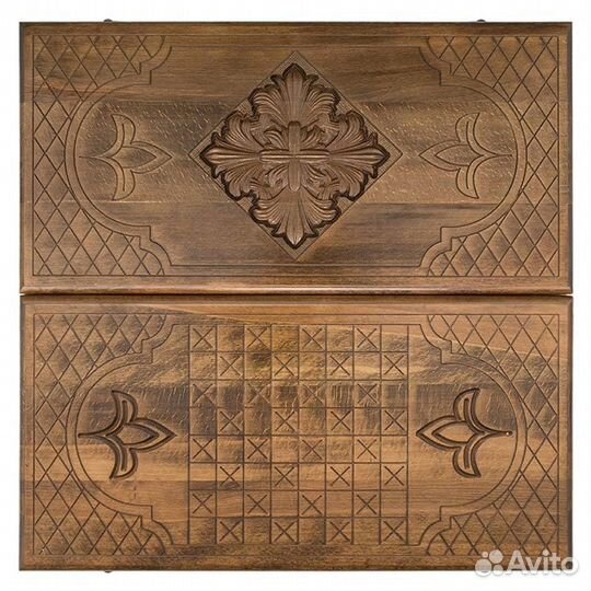 Нарды и шашки резные Клен 62 х 64 см бук Армения 62575