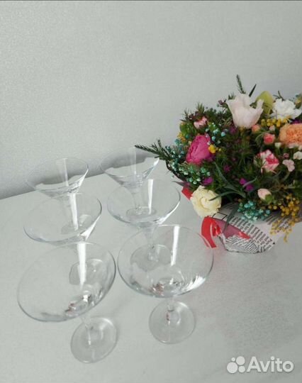 Бокалы коктейльные 6 шт