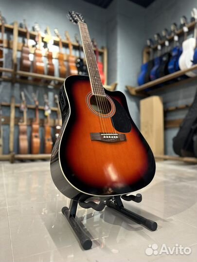 Электроакустическая гитара Caraya F631CEQ-BS