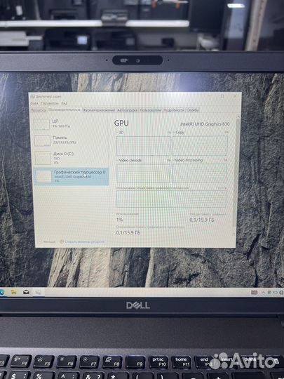 Ноутбук dell Latitude 5501 2021г