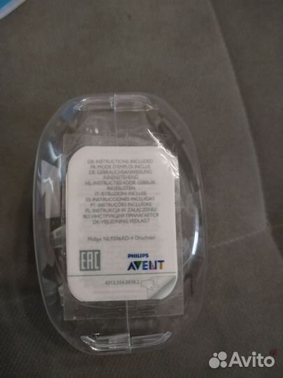 Соска на бутылочку avent 4