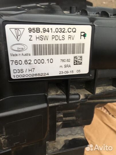 Porsche Macan фара правая