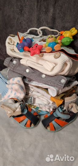 Детская одежда пакетом для новорождённого от 0