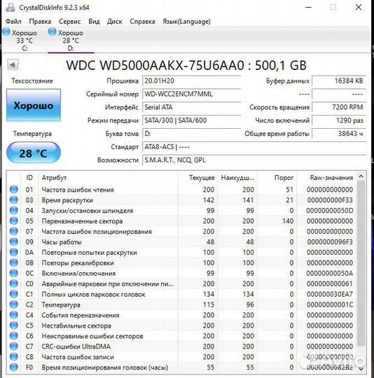 Жесткие диски WD 500гб