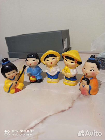 Коллекции резиновых игрушек