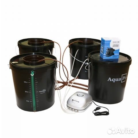 Гидропонная система AquaPot Trio DWC (Без компресс