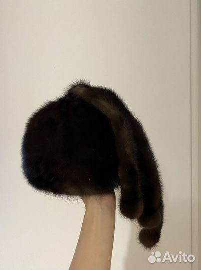 Шапка норковая новая женская