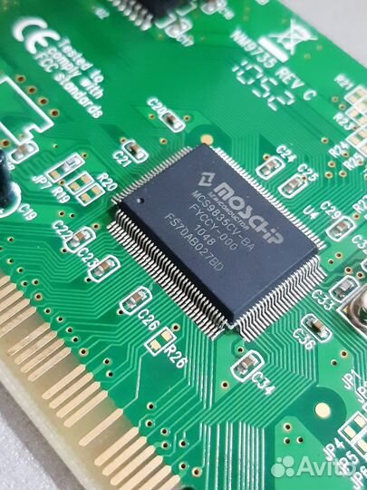 Контроллер pci 2xCOM Port + LPT Moschip MCS9835CV