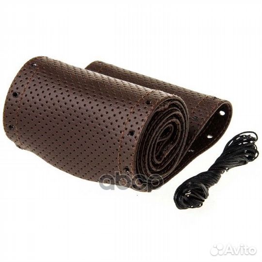 Оплетка skyway Corset M Коричневая экокожа S011