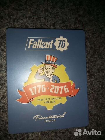 Игра Fallout 76 ps4 стилбук