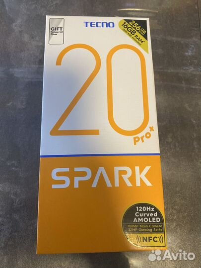 TECNO Spark 20 Pro+, 8/256 ГБ