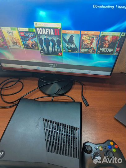 Xbox 360 slim прошитый freeboot