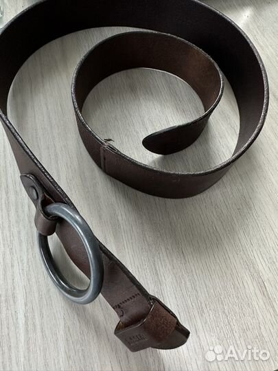 Ремень кожаный boss