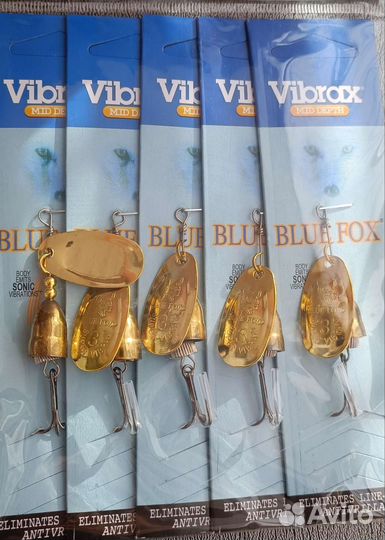 Блесна вертушки Blue Fox Vibrax