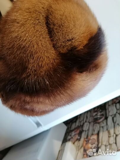 Шапка норковая 58 размер женская