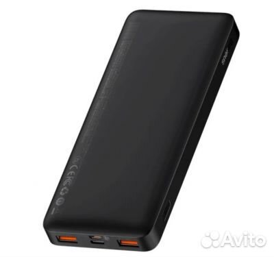 Powerbank Baseus Bipow 20W, 3A, 10000мАч )
