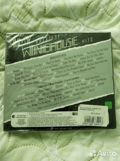 Double CD Amy Winehouse greatest hits