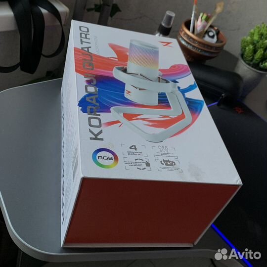 Микрофон ZetGaming Koradji Quatro