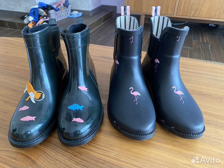 Резиновые сапоги dripdrop keddo couture
