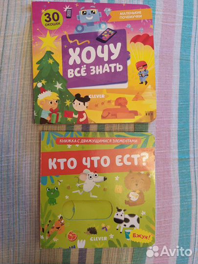 Книги с окошками clever