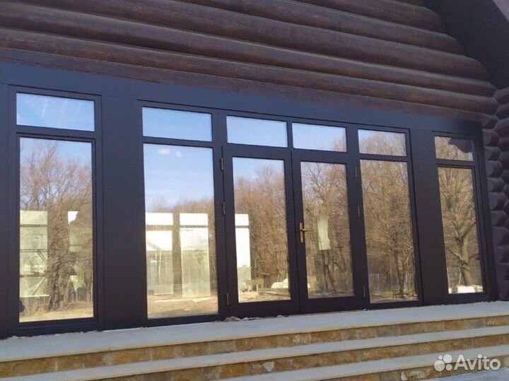 Пластиковые и алюминиевые окна и двери