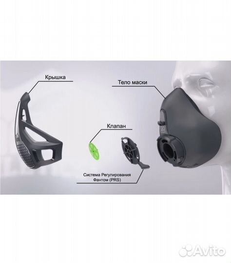 Тренировочная маска Phantom Training Mask