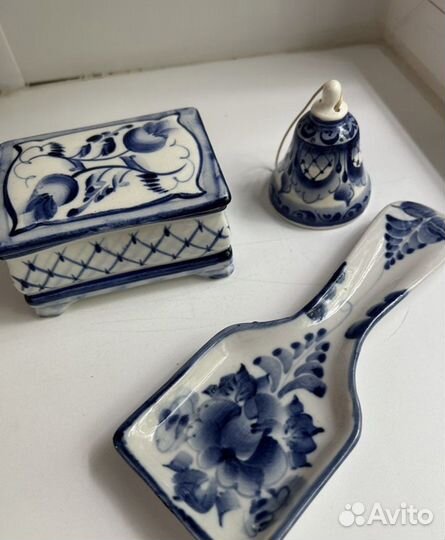Аксессуары/приборы гжель
