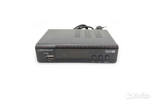 Приставка для цифрового тв,ресивер Интерактив T110