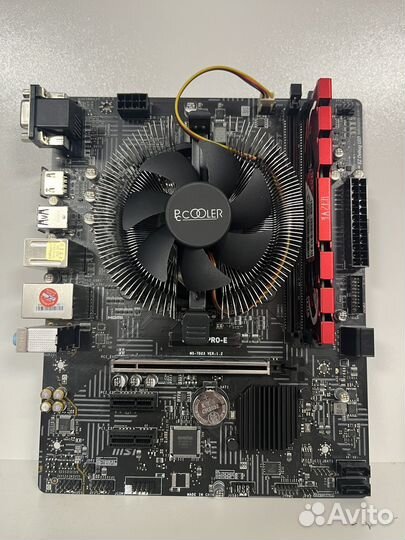 Материнская плата + i5 10400f + 16гб