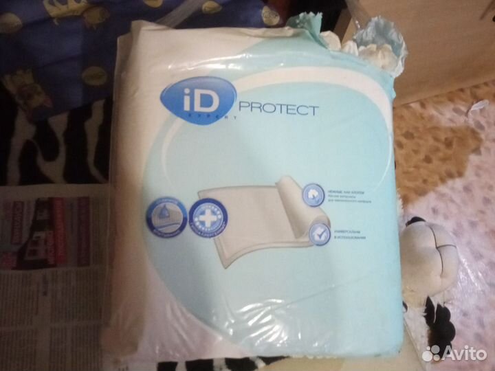 Пеленки одноразовые 60х90 для взрослых