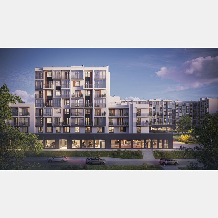 1-к. квартира, 30,8 м², 1/8 эт.