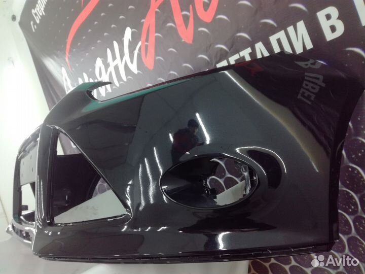 Бампер передний форд фокус 3 черный