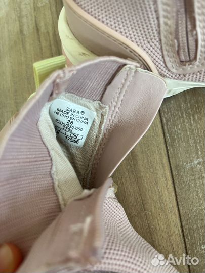 Обувь для девочки zara 28