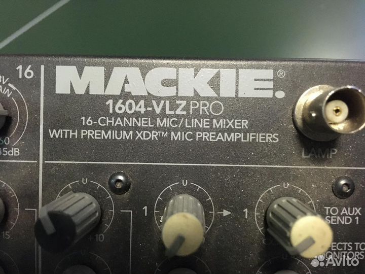 Аудиомикшер mackie 1604-VLZ PRO