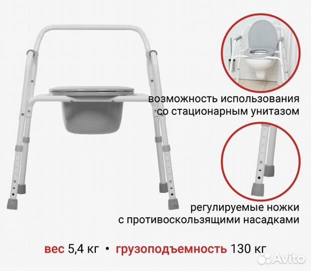 Кресло-туалет Ortonica TU 1