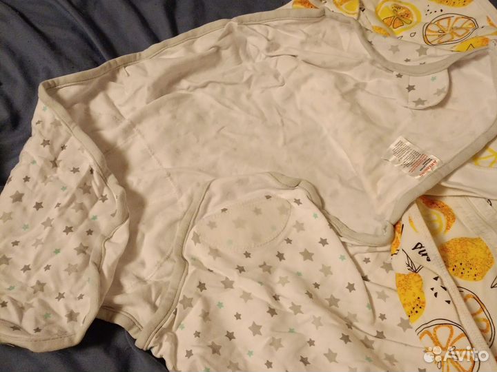 Пеленка кокон на липучках и кокон на молнии