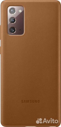 Оригинал Кожаные Чехлы к Samsung Note 20 (2 цвета)