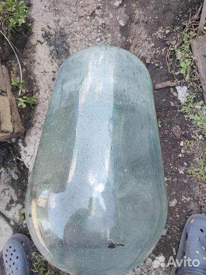 Бутыль стеклянная