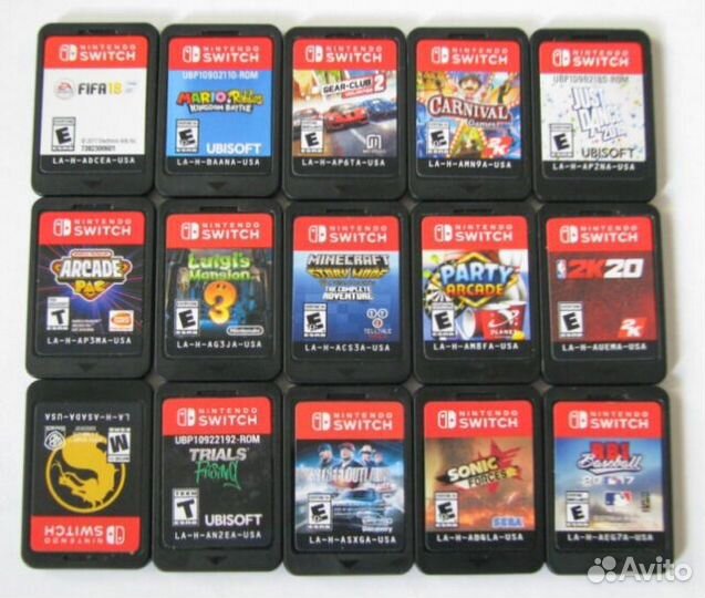 Игры на nintendo switch цифр